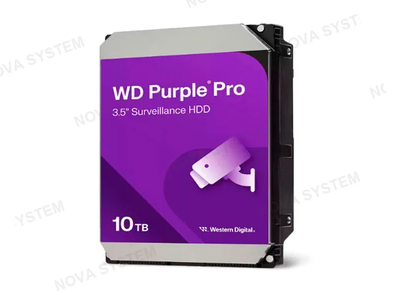 DISCO DURO WESTER DIGITAL 10TB SATA PURPLE PRO 7200RPM STA 6GB/S WD102PURP