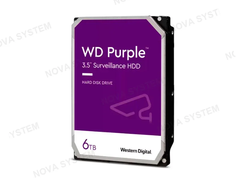 DISCO DURO WESTER DIGITAL 6TB S-ATA PURPLE 5400 WD64PURZ