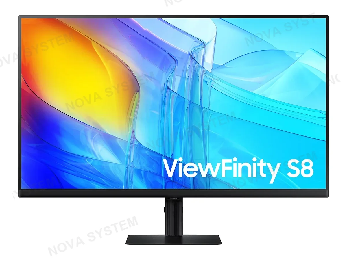 SAMSUNG MONITOR SAMSUNG 32 PULGADAS VIEWFINITY S8 (LS32D802EANXZA) FRECUENCIA 60 4K/UHD, 5MS, 1 HDMI, 1 DISPLAYPORT, 3 USB, USB B
