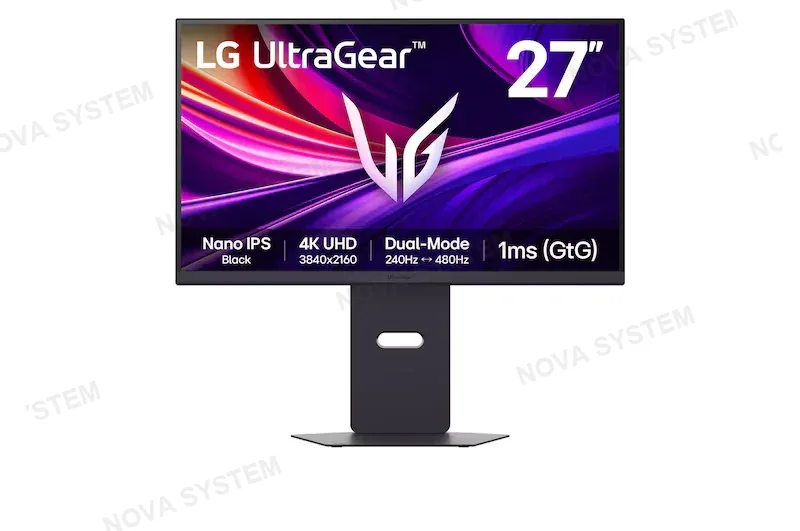 LG 27G850A-B Monitor 27" UltraGear Gaming Nano IPS UHD 4K 240Hz
