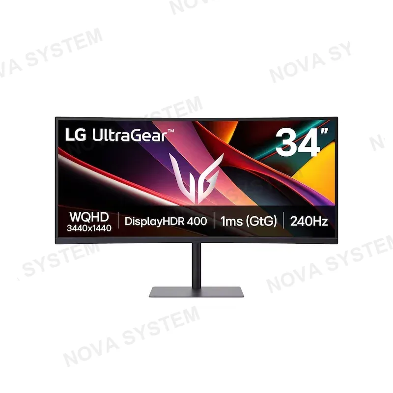 LG 34G630A-B Monitor 34" UltraGear WQHD VA 1500R Curvo
