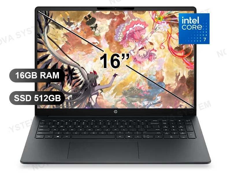 HP LAPTOP HP 200 G2A CORE 7 -150U/ 16GB/ SSD512GB/ 16/ FREE/ D61M2LT