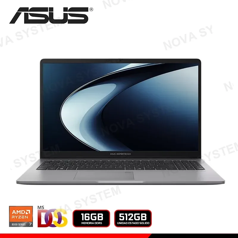LAPTOP ASUS EXPERTBOOK PM3606CHAPP-MB0179 AMD RYZEN 7 8840H/16" WUXGA/16GB DDR5/SSD 512GB/SIN SISTEMA OPERATIVO COMPUTERSHOP