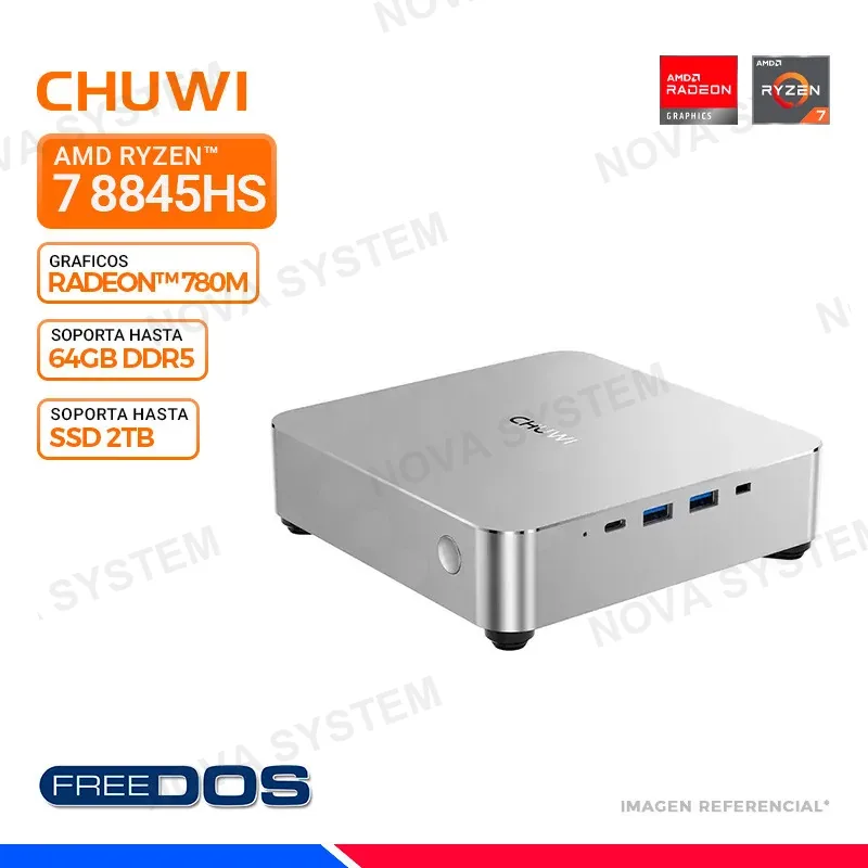 AMD MINI PC CHUWI AuBox CW1603, Amd Ryzen 7 8745HS