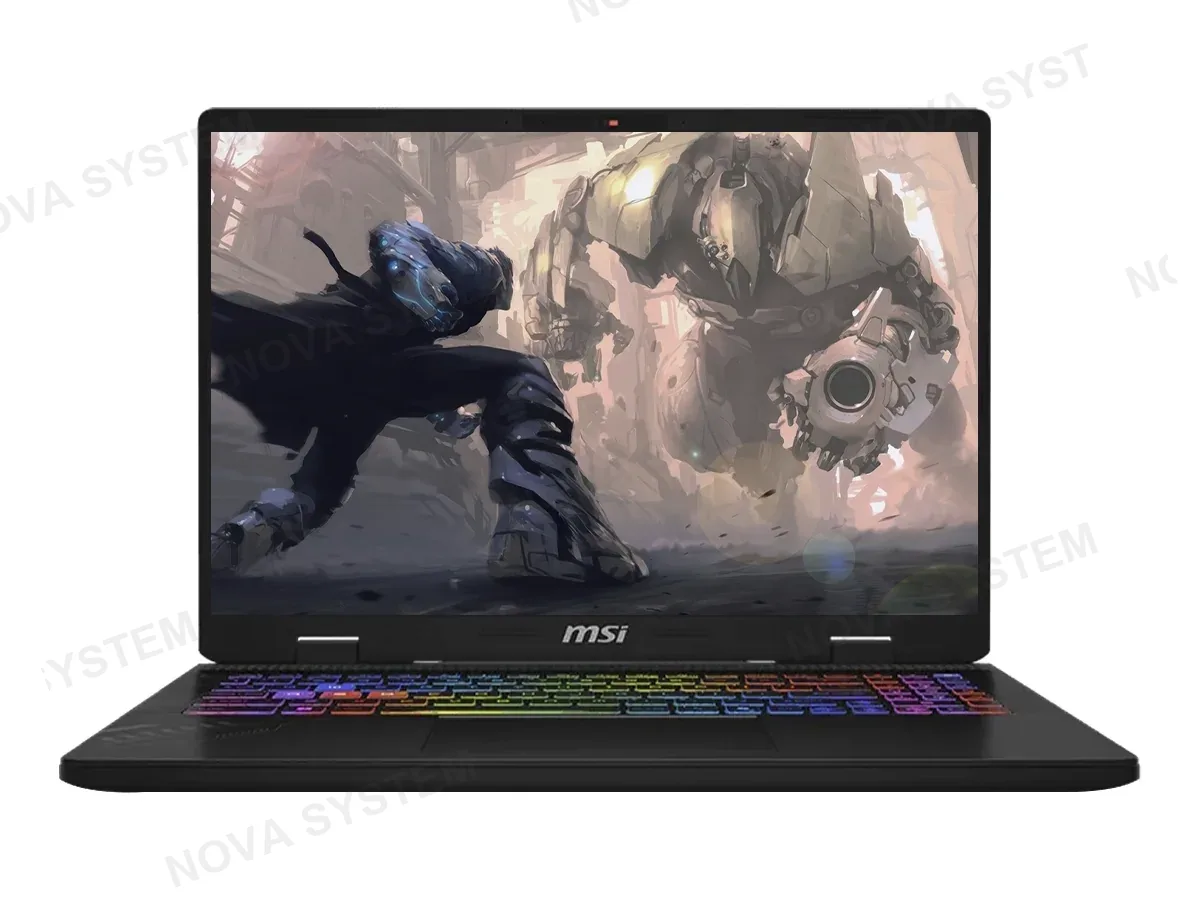 LAPTOP MSI AMD RYZEN 9 8940HX CROSSHAIR A16 HX D8WFKG (D8WFKG-090US) RAM 16GB, SSD 1TB, RTX 5060 8GB, PANTALLA 16 QHD+ 240HZ, WIN11, COSMO GREY