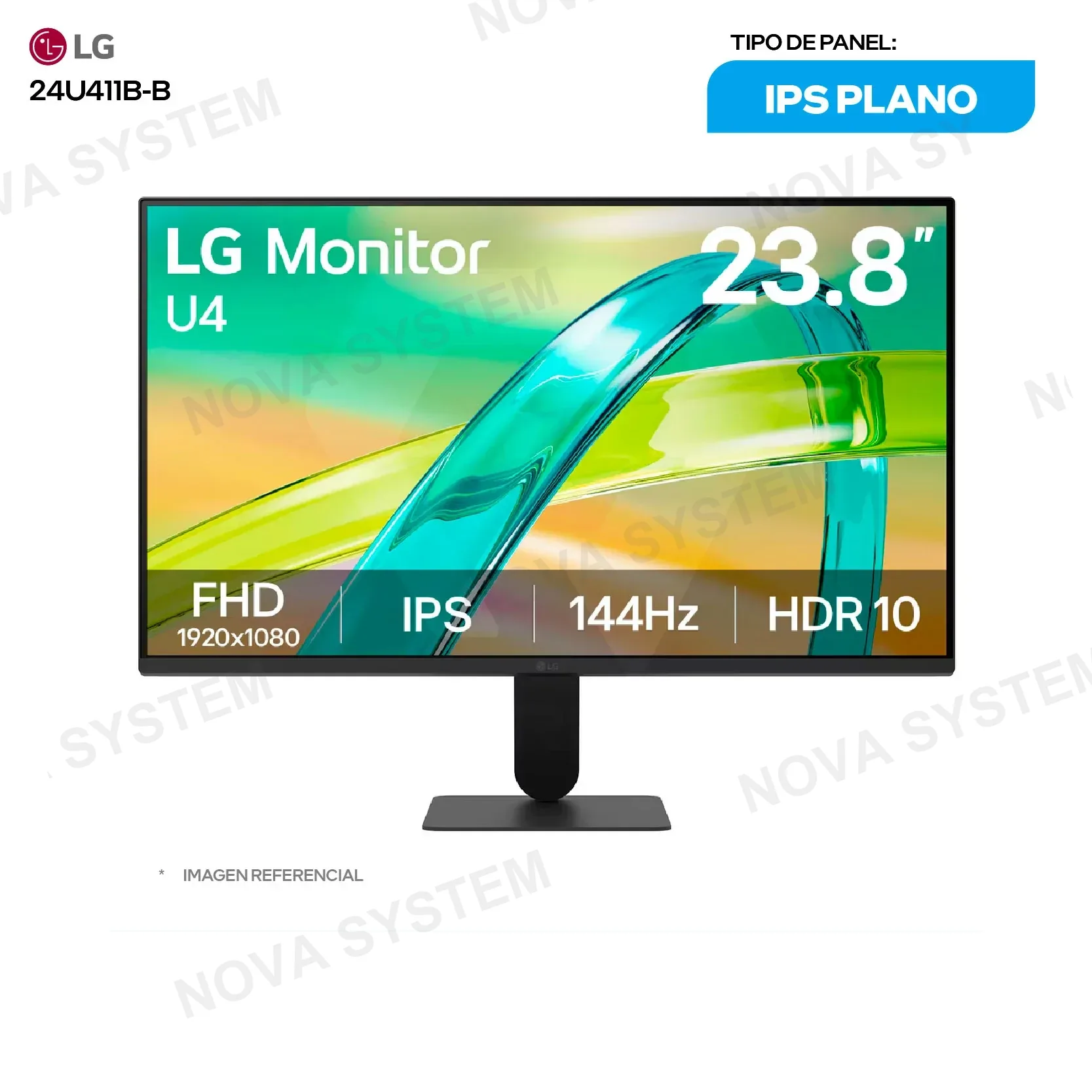 LG ( 24U411B-B ) MONITOR LG 24" ULTRAGEAR IPS FHD ( 24U411B-B ) 144HZ | ...