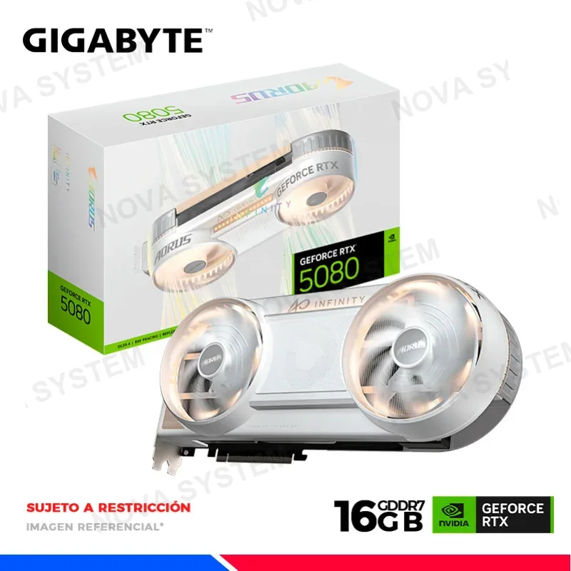 GIGABYTE VGA GIGABYTE GEFORCE RTX 5080 INFINITY WOOD 16GB GDDR7