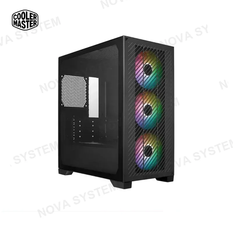 COOLER MASTER CASE COOLER MASTER ELITE 301 MIC ATX 3FAN BLACK