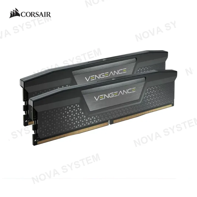 MEMORIA RAM CORSAIR VENGEANCE INTEL 32GB (16GBX2) DDR5 6000MHZ BK CL30