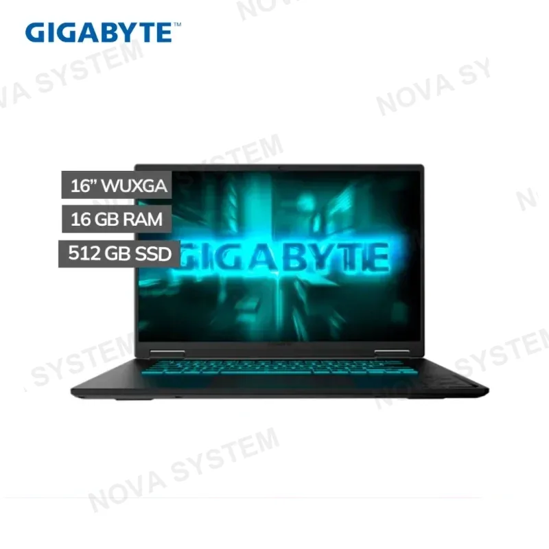 GIGABYTE LAPTOP GIGABYTE GAMING A16 (CTHI3LA893PH)/CORE I7 13620H/16GB DDR5/512GB M.2/GEFORCE RTX 5050 8GB/BLACK