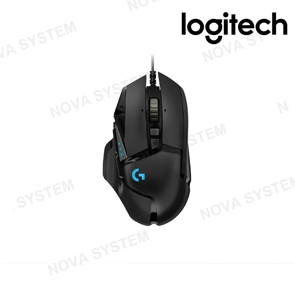 LOGITECH MOUSE LOGITECH G502 HERO ( 910-005469 ) USB | 25,600DPI | NEGRO | LED RGB