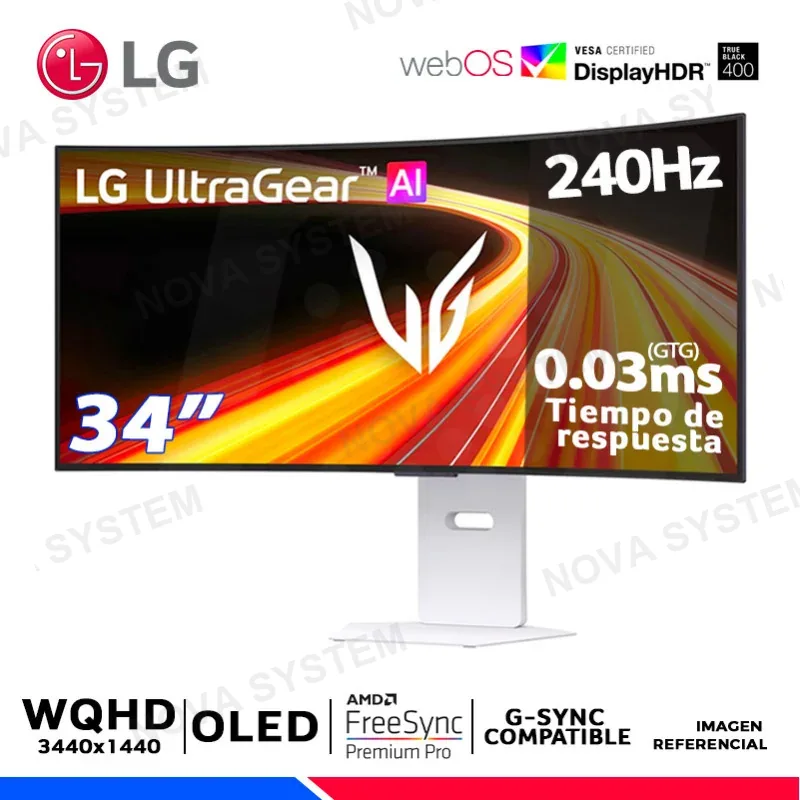 LG MONITOR GAMER LG UltraGear GX9S 34GX90SB