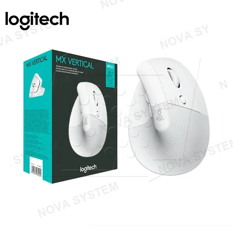 LOGITECH MOUSE INALAMBRICO/BT LOGITECH LIFT VERTICAL ERGONOMIC WHITE