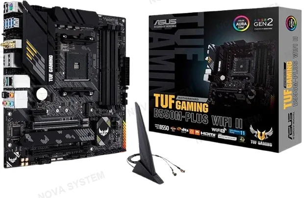 ASUS MBB, ASUS, TUF GAMING B550M PLUS WIFI AM4 AURA SYNC