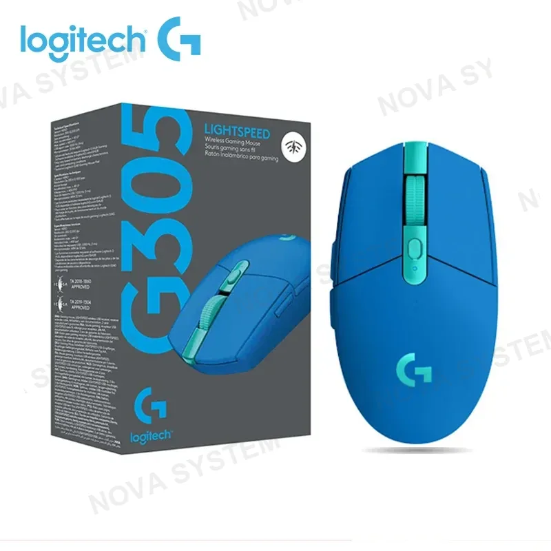 LOGITECH MOUSE LOGITECH G G305 BLUE LIGHTSPEED DPI 12,000 CONEXIÓN WIRELESS (PN:910-006012) COMPUTERSHOP