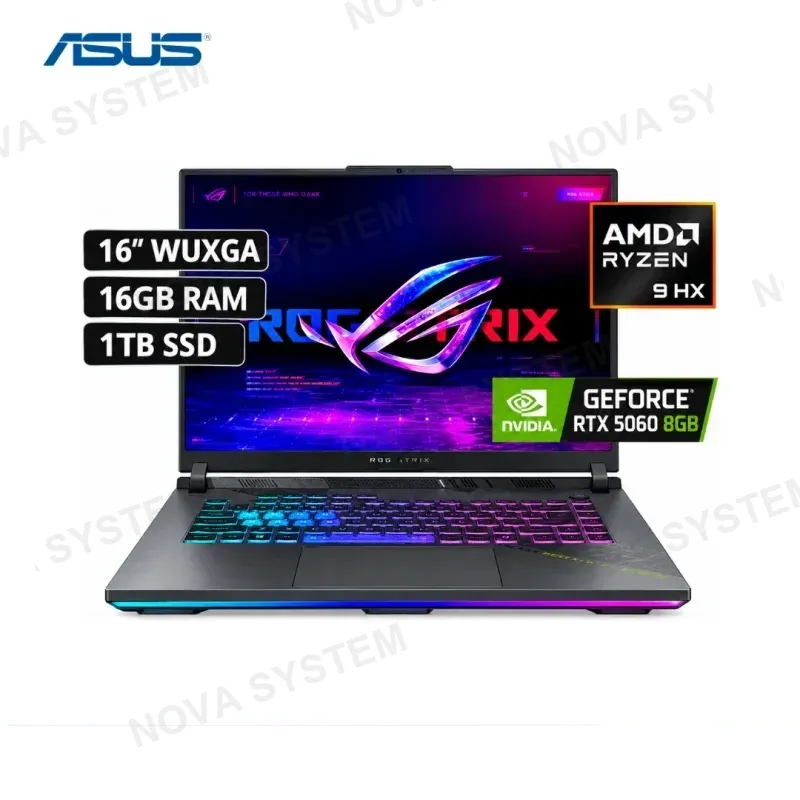 LAPTOP GAMER ROG STRIX G16 G614FM-WS94 | R9955HX | 16GB RAM | 1TB SSD