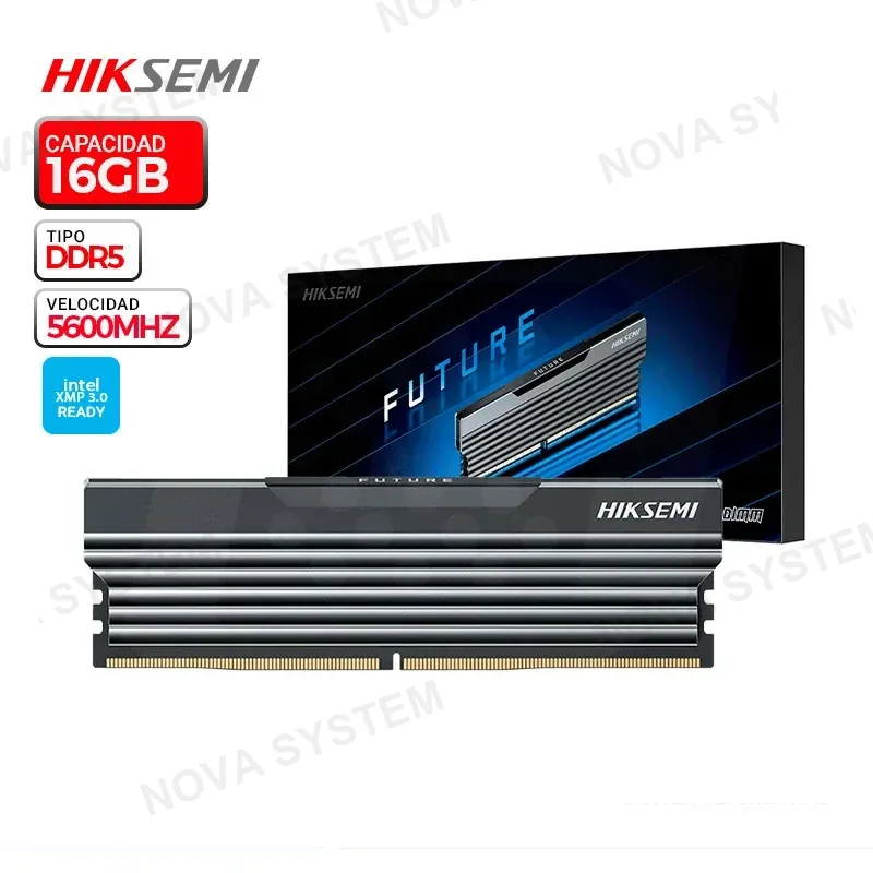 HIKSEMI MEM. RAM HIKSEMI FUTURE BLACK, 16GB DDR5 5600MT/s