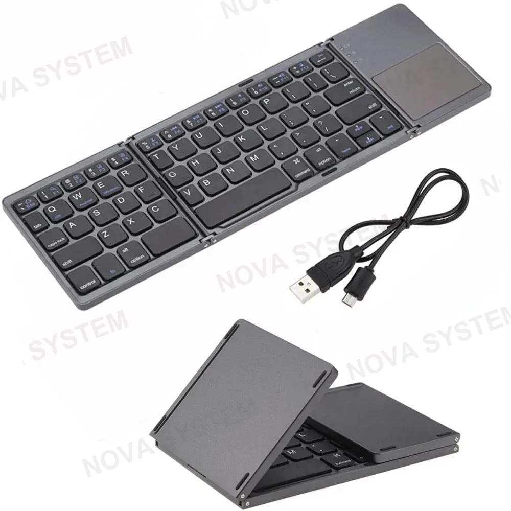 CMK-B033 Triple Teclado Plegable Bluetooth Con Tacto